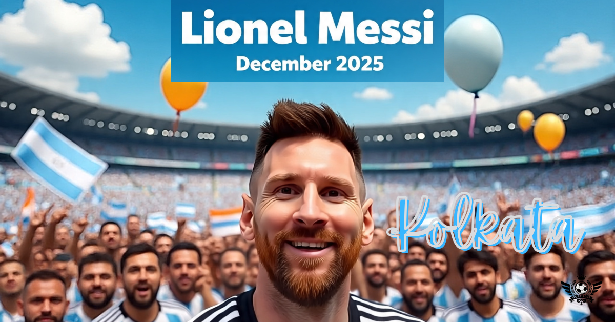 Lionel Messi to Tour India in December with Events in Kolkata 2025
