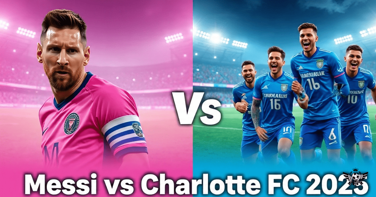 Lionel Messi vs Charlotte FC 2025: Inter Miami’s Biggest Test Without Suárez