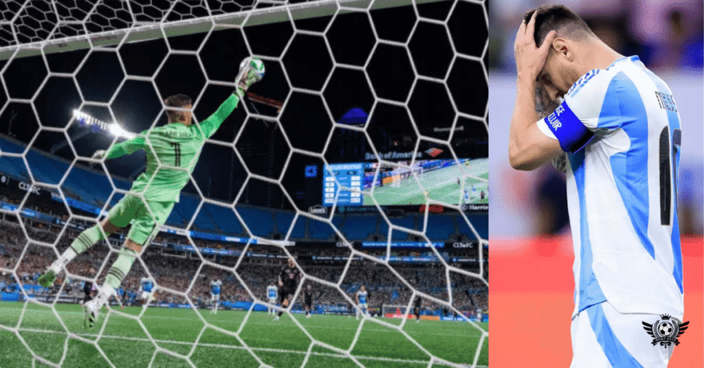 Lionel Messi Panenka Penalty Miss