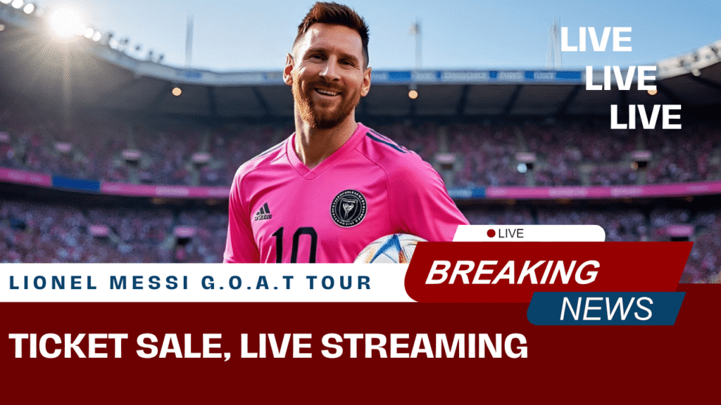 Messi Kolkata GOAT Tour 2025: Ticket Prices & Booking Details Out – How to Book Ticket Fast