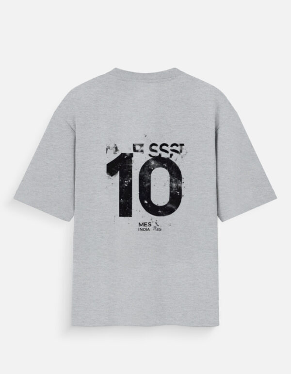 UrbanEase Unisex Oversized Messi GOAT Tour T-Shirt – Special Edition - Image 2
