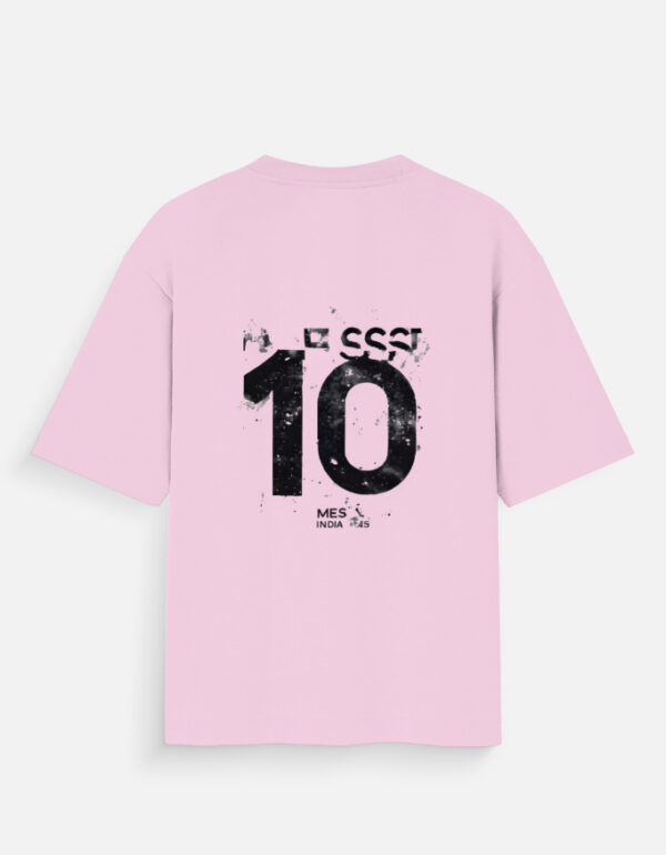 UrbanEase Unisex Oversized Messi GOAT Tour T-Shirt – Special Edition - Image 3