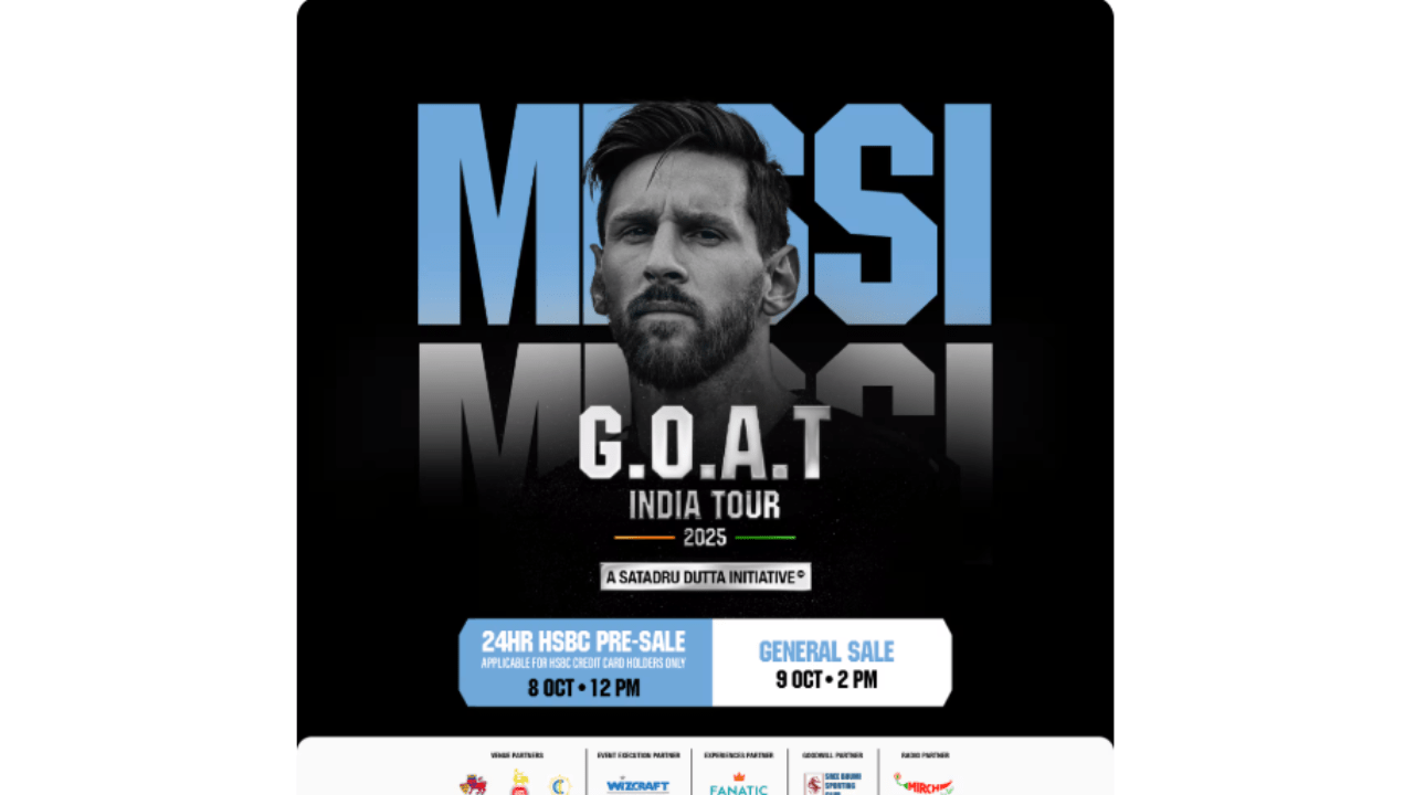 How to Book Messi GOAT Tour Tickets in HSBC Presale