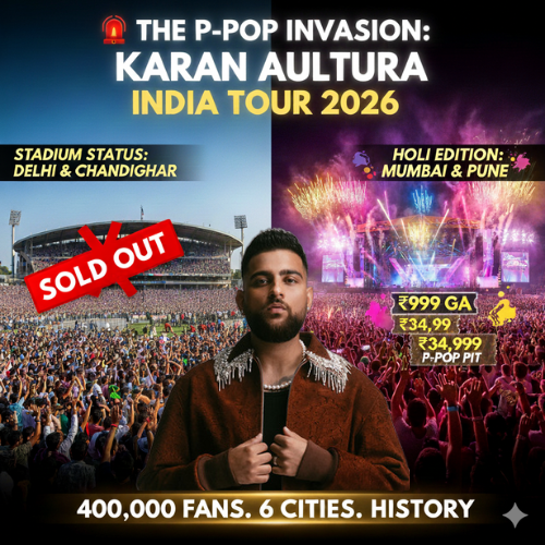 P-POP Invasion: Karan Aujla India Tour 2026